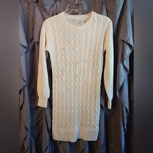 GAP Kids Sweater Dress / Tunic Off White Girls XL / Sz 12